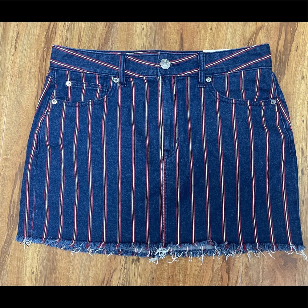 AE HIGH RISE MINI SKIRT SUPER STRETCH